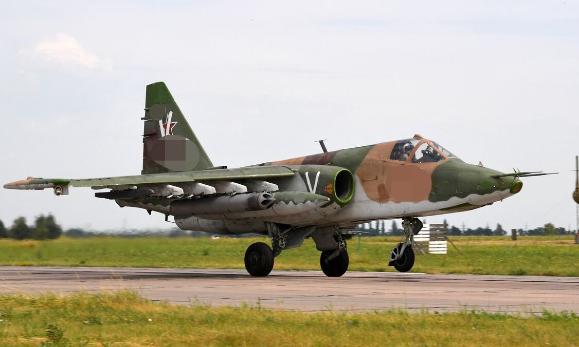Cường kích Su-25 Nga cất cánh làm nhiệm vụ tại Ukraine hồi tháng 7/2022. Ảnh: Ria Novosti