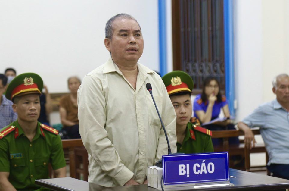 346158502-633501822140486-2349-7404-5173-1684829688 Bị cáo Vi Văn Phượng tại phúc thẩm hôm nay, 23/5. Ảnh: Danh Lam