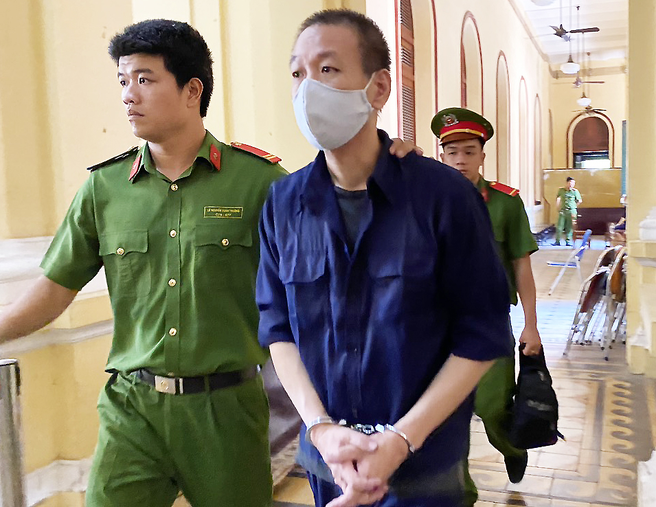 giam-doc-lua-dao-4774-1684831948 Bị cáo Kim Bumjae tại tòa hôm nay. Ảnh: Hải Duyên