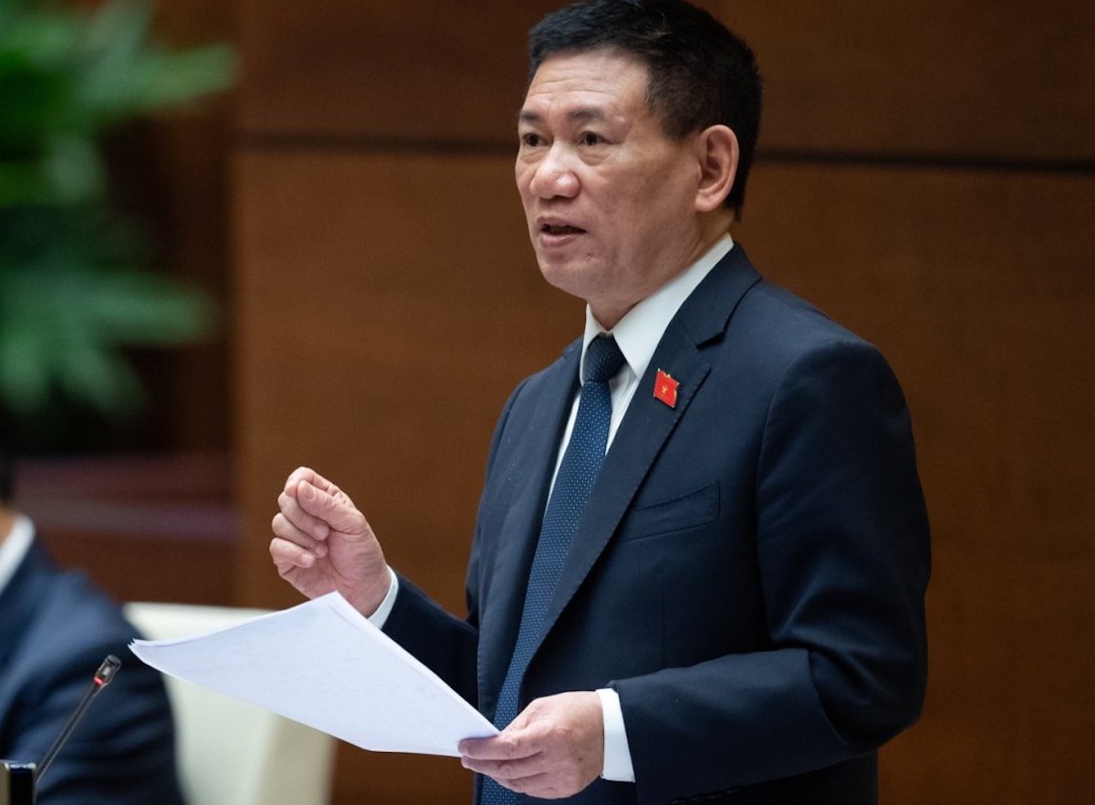 ho-duc-phoc-jpeg-9548-1684839979 Bộ trưởng Tài chính Hồ Đức Phớc giải trình tại phiên thảo luật Luật Giá (sửa đổi), chiều 23/5. Ảnh: Hoàng Phong