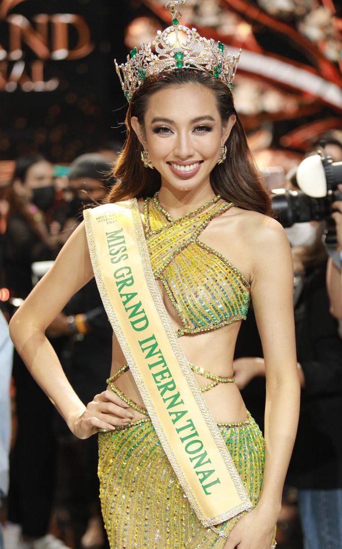 thuy-tien-4715-1638672357-8247-7282-4474-1683537434 Thùy Tiên trong chung kết Miss Grand tháng 12/2021. Ảnh: MGI