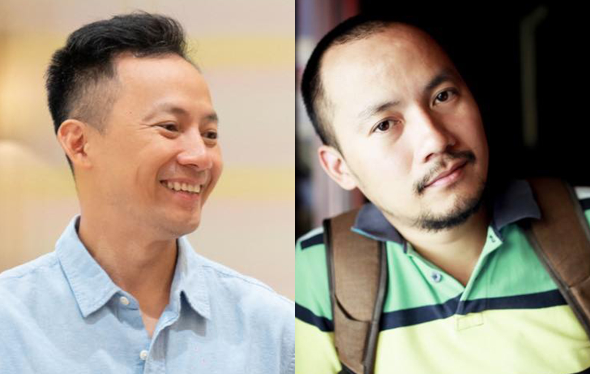 tien-dat-2824-1684832434 Tiến Đạt (trái) sau khi thay đổi ngoại hình so với trước đây (phải). Ảnh: Nhân vật cung cấp