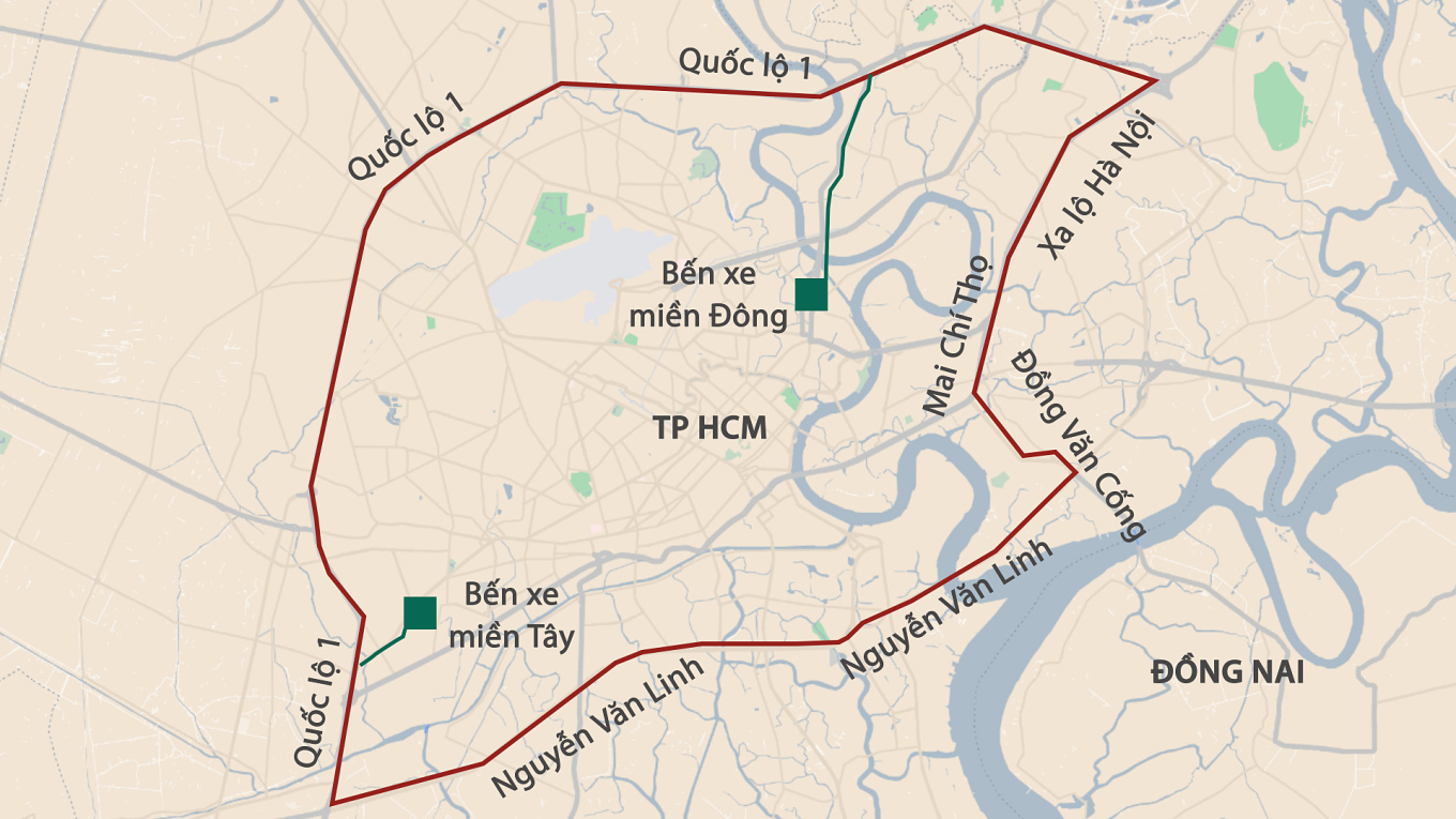 vah-dai-1668596135-8078-166859-6579-8985-1684912719 Vành đai cấm xe giường nằm vào nội đô. Đồ hoạ: Hoàng Dũng