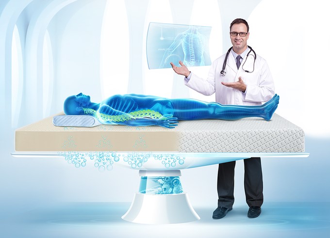 2-2172-1686196090 Nệm Kymdan được bác sĩ Rodney Rowe, chuyên gia về xương và cột sống tại Australia khuyên dùng. Ảnh:Kymdan