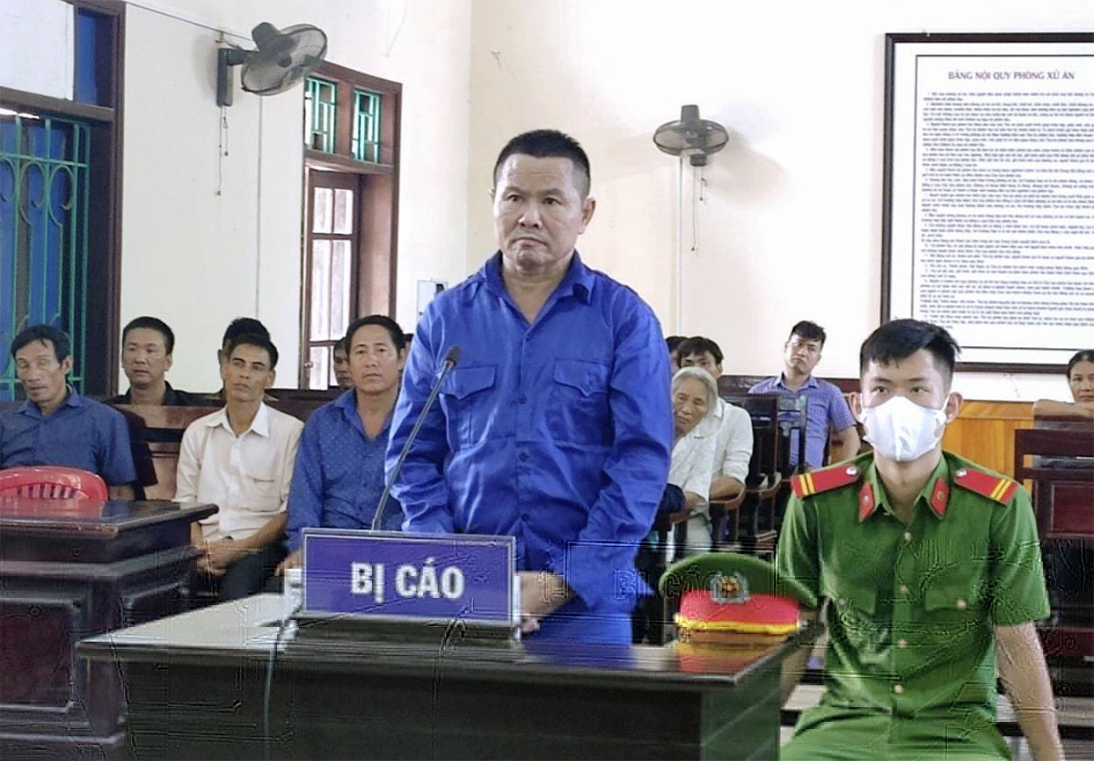 bi-cao-duong-nam-hai-1613-1686402107 Bị cáo Dương Nam Hải tại phiên xét xử ngày 1/6. Ảnh: Hùng Lê