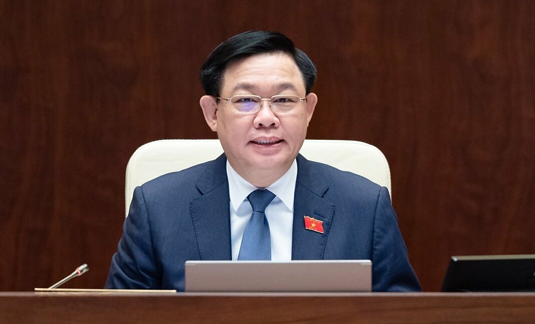 da92d2ff3c9eedc0b48f-168613165-3526-6522-1686132012 Chủ tịch Quốc hội Vương Đình Huệ tại phiên chất vấn. Ảnh: Phạm Thắng
