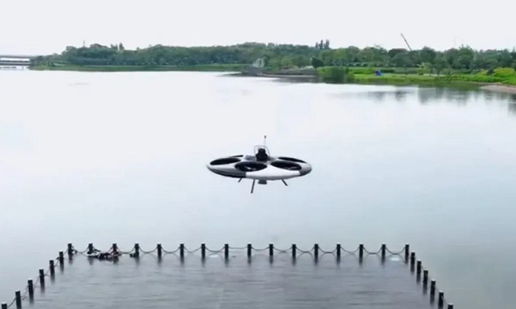 vne-ufo-9291-1686193402 Máy bay giống UFO bay thử nghiệm. Ảnh: Interesting Engineering