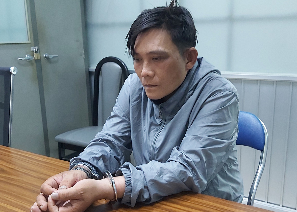 hoa-6964-1689869202 Hoà tại cơ quan điều tra. Ảnh: Nhật Vy