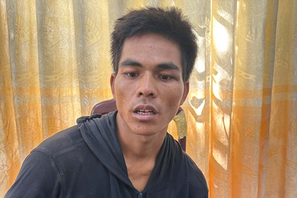 image-21-07-2023-at-14-54-jpeg-7742-1689926358 Y Khing Liêng lúc bị bắt. Ảnh: Ngọc Oanh