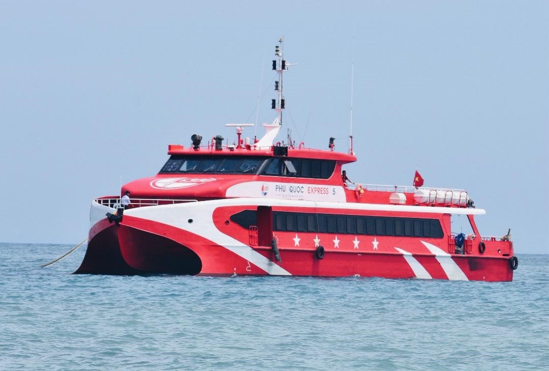 phu-quoc-1-6460-1689729952 Tàu Phú Quốc Express 5 chạy tuyến Sa Kỳ - Lý Sơn. Ảnh: Chí Tâm