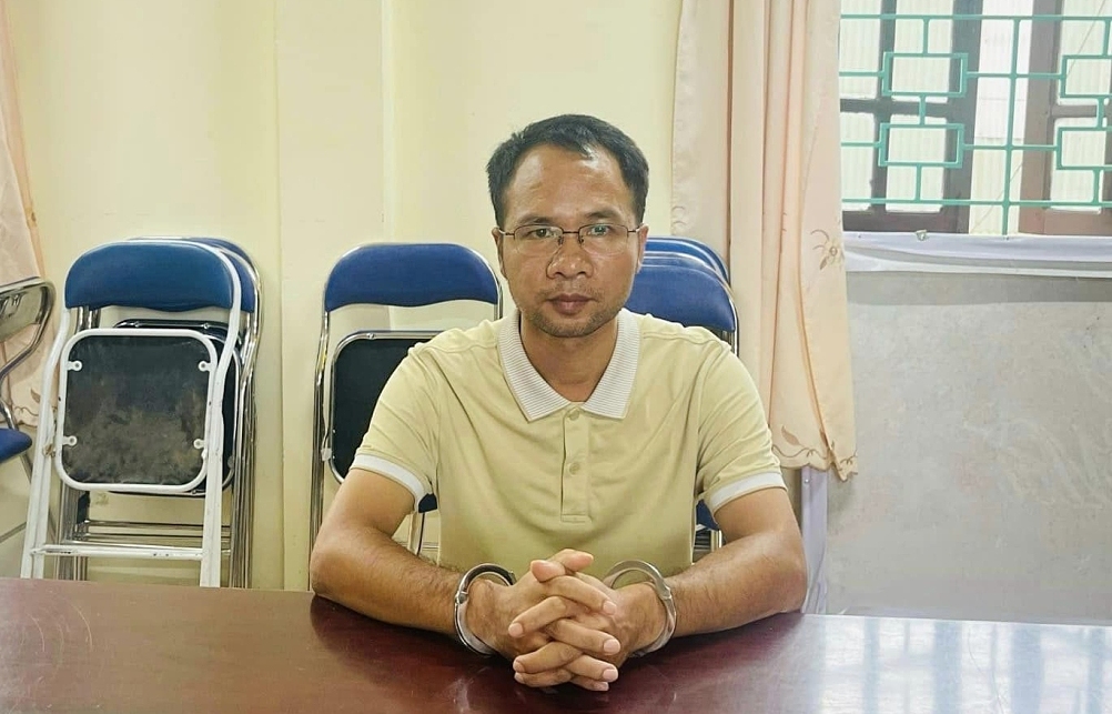 Bị can Lê Văn Duẩn. Ảnh: Công an Lai Châu