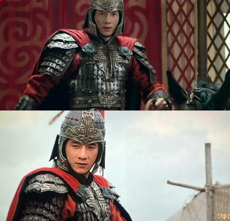 AI tạo gương mặt Thành Long thời trẻ. Ảnh: UDN