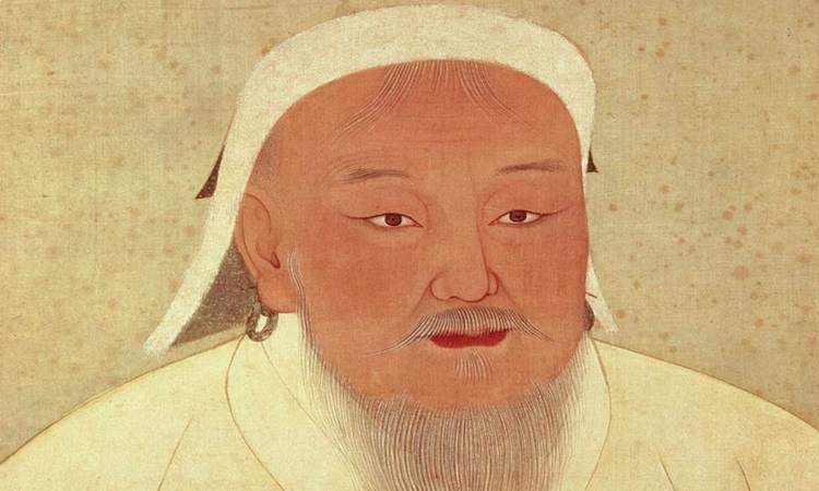 Chân dung của Thành Cát Tư Hãn. Ảnh: Wikipedia