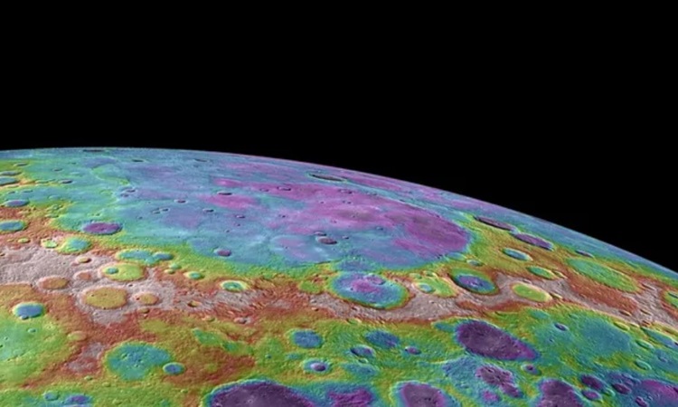 Ảnh chụp bề mặt sao Thủy. Ảnh: NASA