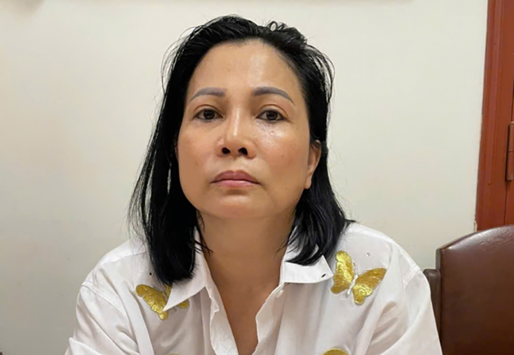 Nghi phạm Vũ Thị Kim Minh. Ảnh: Công an