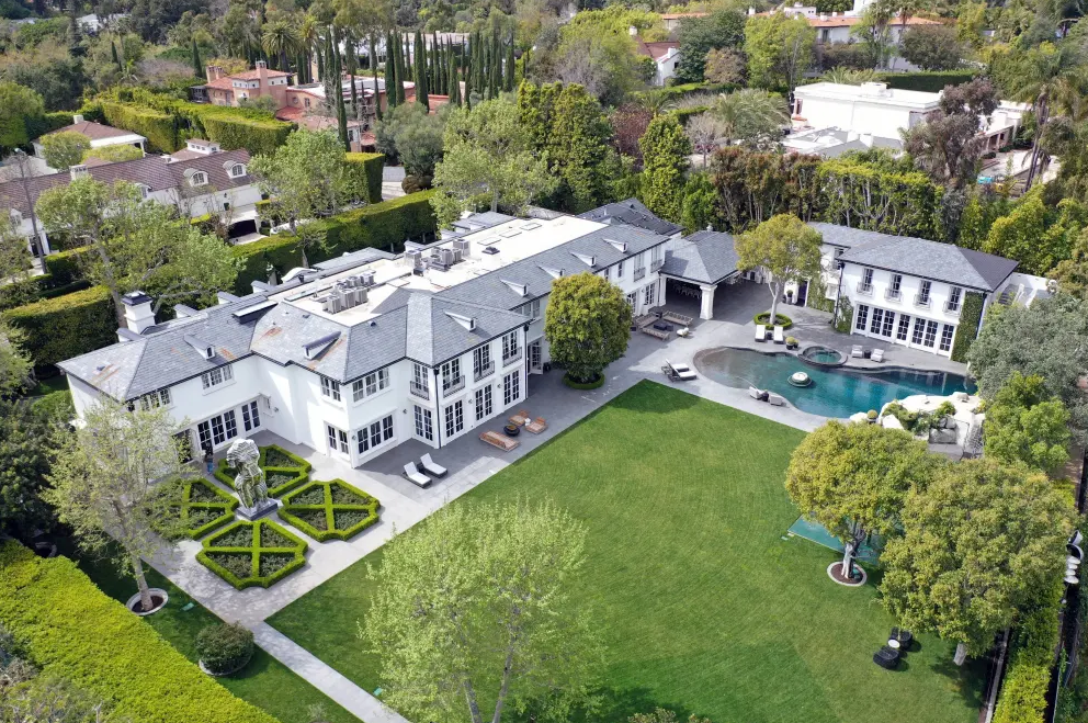 Biệt thự của Diddy ở Los Angeles. Ảnh: MEGA