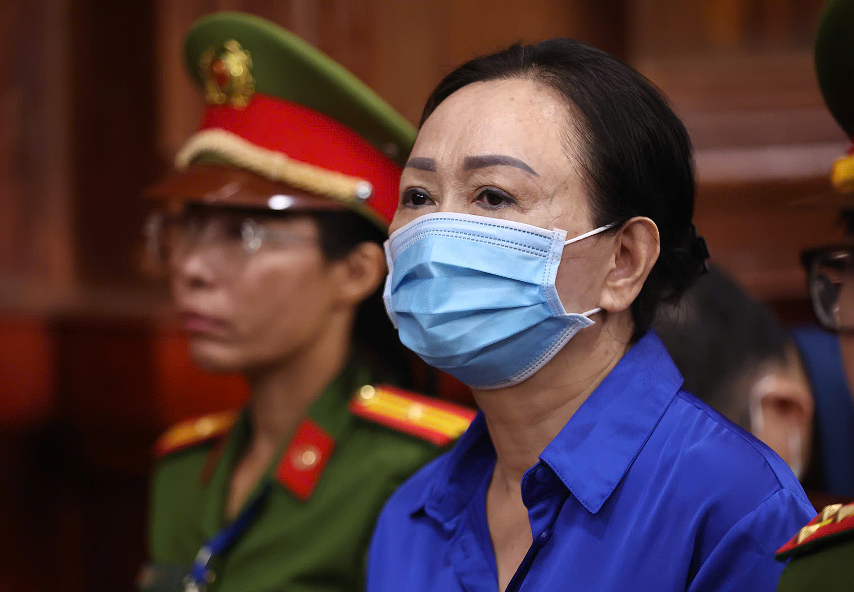 Bị cáo Trương Mỹ Lan tại tòa. Ảnh: Quỳnh Trần