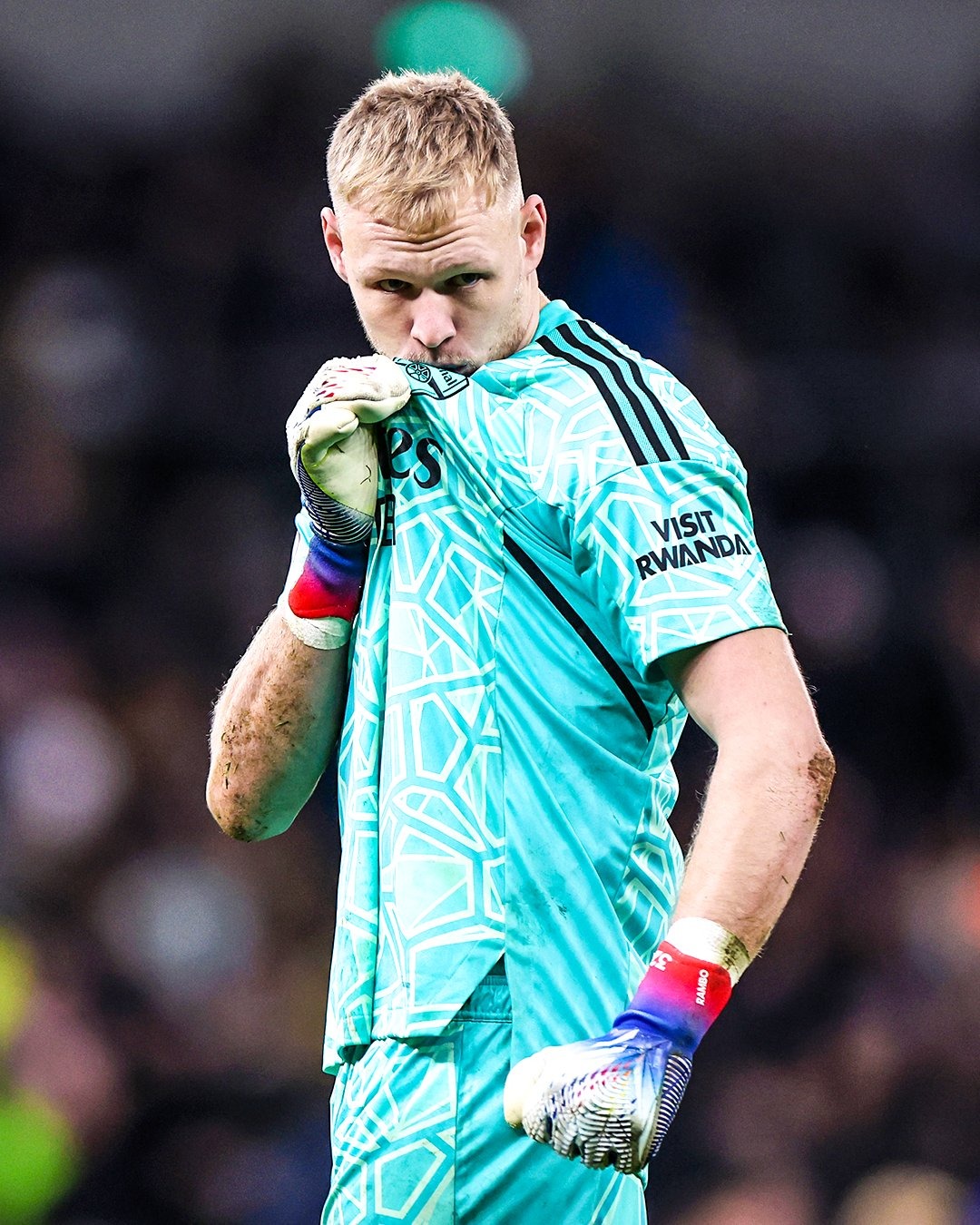 Ramsdale là trụ cột của Arsenal giai đoạn 2021-2023. Ảnh: AFP