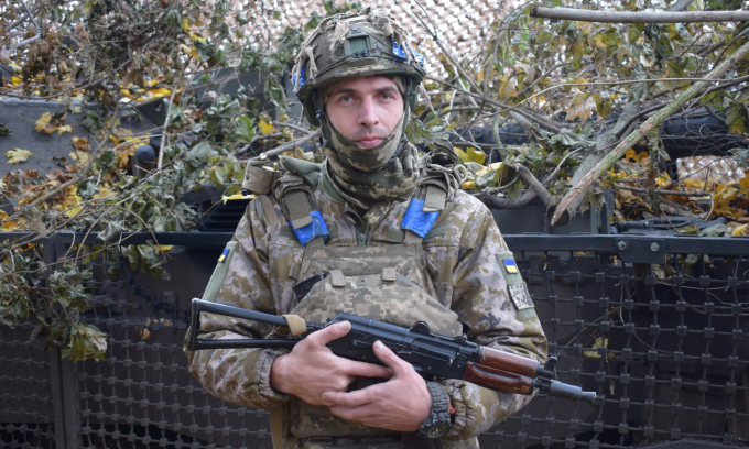 linh-ukraine-7944-1732591893 Chỉ huy Oleksandr trong bức ảnh đăng ngày 21/11. Ảnh: ArmyInform