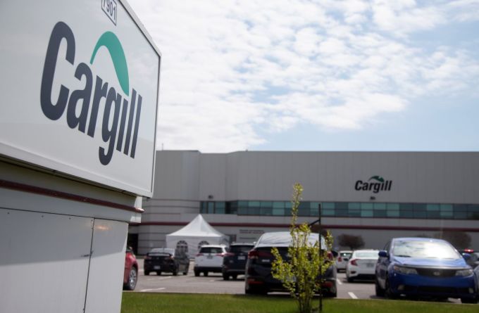 Nhà máy đóng gói thịt của Cargill tại Quebec (Canada). Ảnh: Reuters