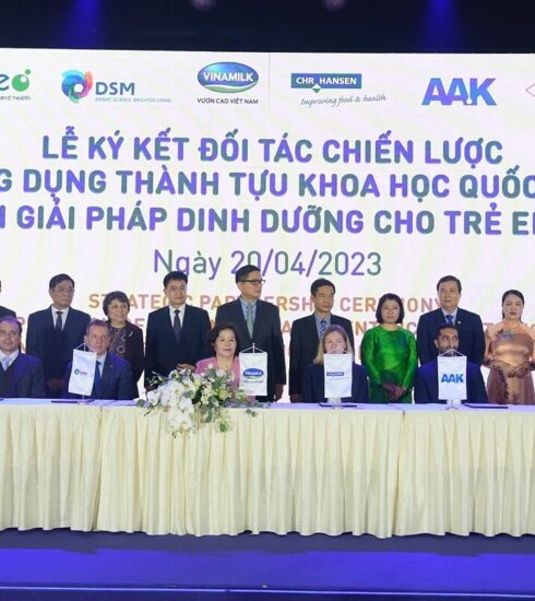 Vinamilk cùng ký kết đối tác với 6 tập đoàn dinh dưỡng hàng đầu thế giới