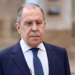 Ngoại trưởng Nga Sergey Lavrov trong cuộc họp báo tại Minsk, Belarus tháng 6/2022. Ảnh: RIA Novosti