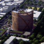 Phối cảnh Rạp xiếc và Biểu diễn đa năng Phú Thọ. Ảnh: Ban Quản lý dự án đầu tư xây dựng các công trình dân dụng và công nghiệp TP HCM