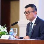 Ông Nguyễn Duy Hưng tại phiên họp thường niên chiều 26/4. Ảnh: PAN Group