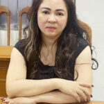 Bà Nguyễn Phương Hằng lúc bị bắt, tháng 3/2022. Ảnh:Công an TP HCM