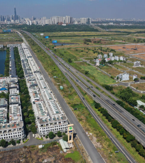 Bất động sản khu Đông TP HCM quanh khu vực Thủ Thiêm. Ảnh: Quỳnh Trần