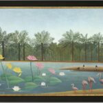 Bức Les Flamants. Ảnh: Christies