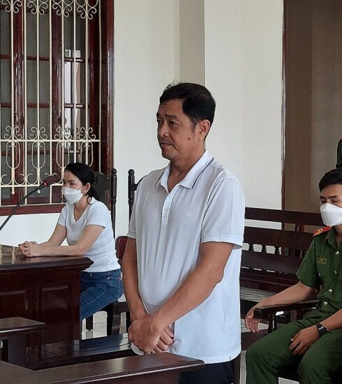 Bị cáo Lê Trung Khôi Nguyên tại toả. Ảnh: Phước Thanh