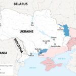 Cục diện chiến trường Nga - Ukraine. Đồ họa: WP