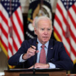 Tổng thống Mỹ Joe Biden tại Nhà Trắng ngày 4/4. Ảnh: AFP