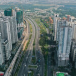 Bất động sản, chung cư dọc xa lộ Hà Nội (TP HCM), tháng 2/2023. Ảnh: Quỳnh Trần