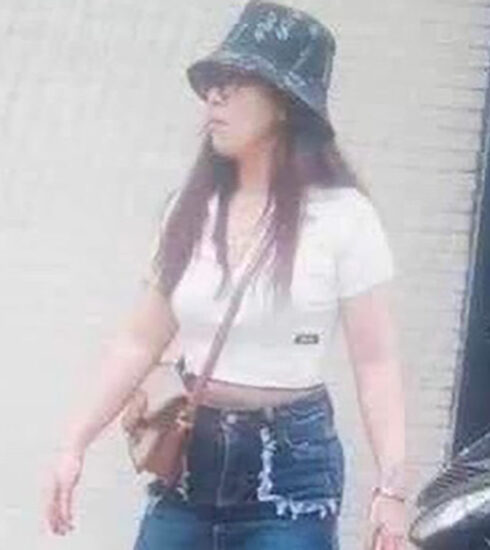 Bích lúc vừa gây án. Ảnh: Mạnh Hùng