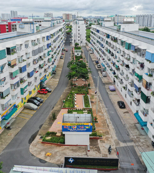 Khu nhà ở xã hội Lê Thành An Lạc, quận Bình Tân, TP HCM. Ảnh: Quỳnh Trần