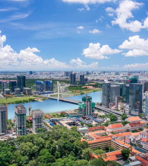 Khu vực trung tâm quận 1, TP HCM quy tụ nhiều tòa nhà văn phòng hạng A. Ảnh: Bee Huy