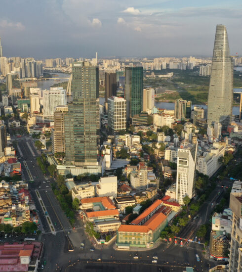 Khu trung tâm TP HCM, quận 1, tháng 11/2022. Ảnh: Quỳnh Trần