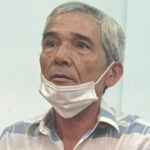 Dũng thời điểm bị bắt. Ảnh: Thái Hà