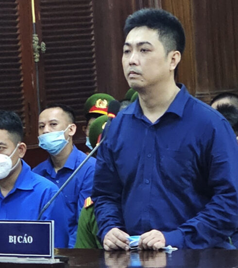 Dũng, cựu cảnh sát bị cáo buộc vai trò đạo diễn vụ cướp. Ảnh: Quốc Thắng