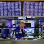 Một góc sàn New York vào tháng 9/2021. Ảnh: Reuters