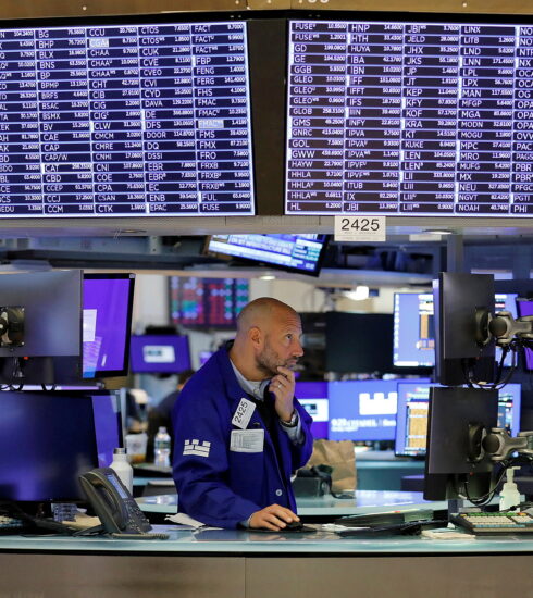 Một góc sàn New York vào tháng 9/2021. Ảnh: Reuters