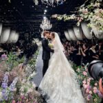 Lee Da Hae, Se7en trao nhau nụ hôn ở đám cưới. Ảnh: Allkpop