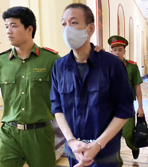 Bị cáo Kim Bumjae tại tòa hôm nay. Ảnh: Hải Duyên