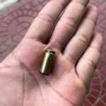 Viên đạn thu được tại hiện trường. Ảnh: Công an cung cấp