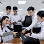 Đội ngũ cán bộ nhân viên tại MobiFone. Ảnh: MobiFone