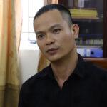 Nghi can Luân tại cơ quan điều tra. Ảnh: Công an cung cấp