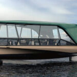 Tàu cánh ngầm điện The Icon. Ảnh: Yanko Design