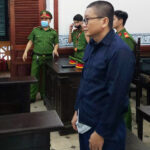 Bị cáo Phương tại tòa hôm nay. Ảnh: Duy Bình